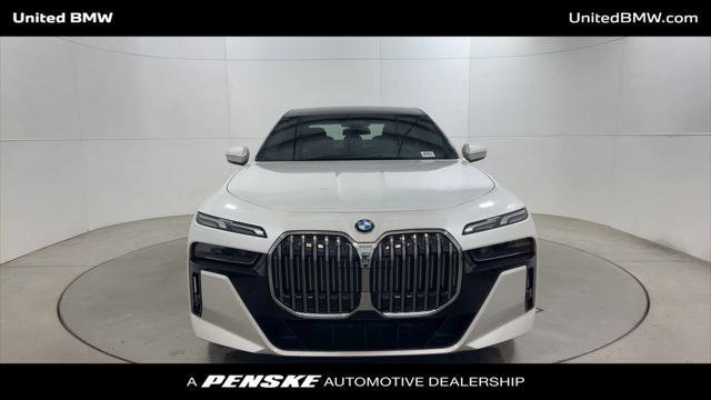 new 2025 BMW 740 car, priced at $104,280