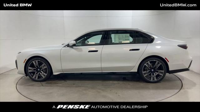 new 2025 BMW 740 car, priced at $104,280