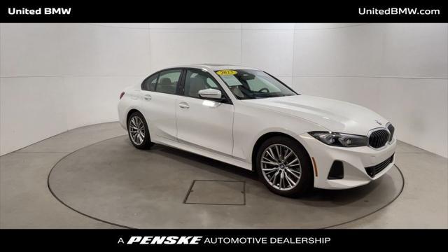 used 2023 BMW 330 car, priced at $36,495