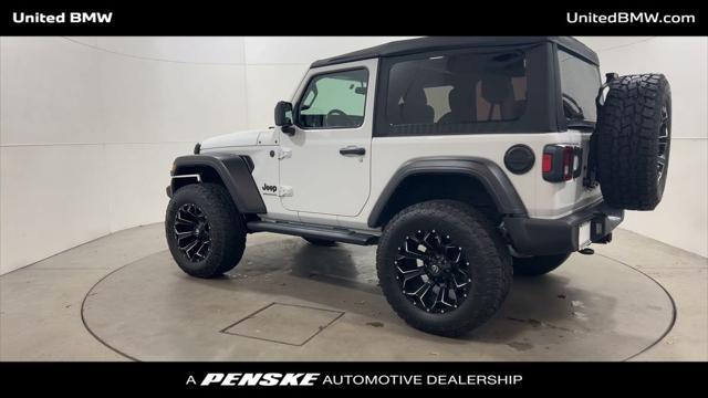 used 2022 Jeep Wrangler car, priced at $28,995