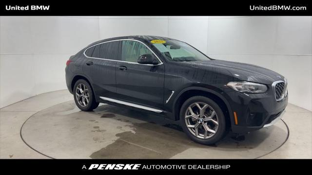 used 2022 BMW X4 car, priced at $38,995