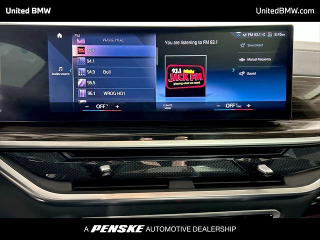 used 2023 BMW X7 car, priced at $62,495