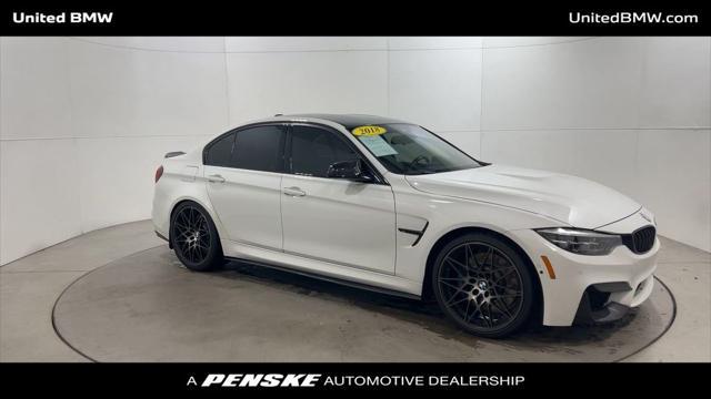 used 2018 BMW M3 car, priced at $45,460