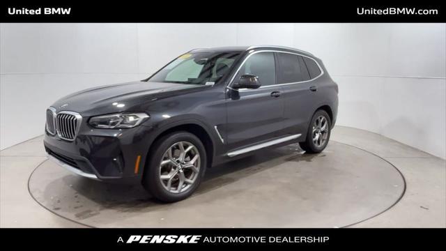 used 2022 BMW X3 car, priced at $34,495