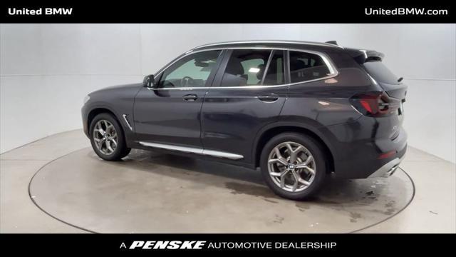 used 2022 BMW X3 car, priced at $34,495