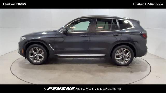 used 2022 BMW X3 car, priced at $34,495