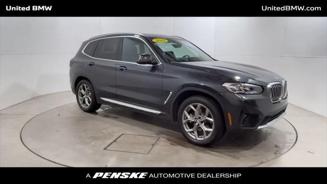 used 2022 BMW X3 car, priced at $34,495