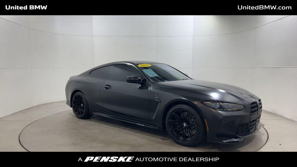 used 2022 BMW M4 car, priced at $67,960