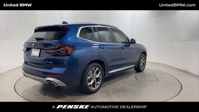used 2022 BMW X3 car, priced at $33,995