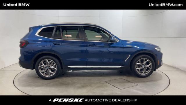 used 2022 BMW X3 car, priced at $33,995