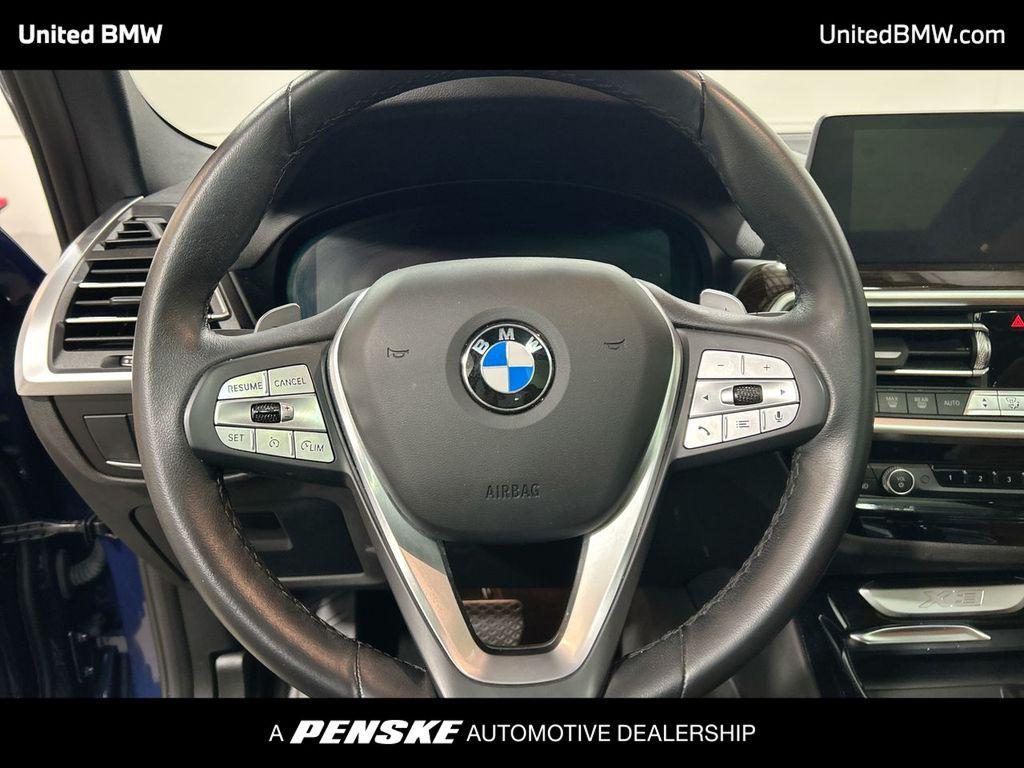 used 2022 BMW X3 car, priced at $31,960