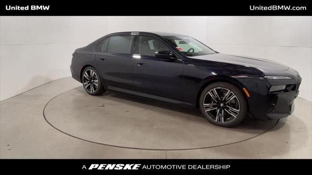 used 2024 BMW 750e car, priced at $98,996