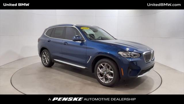 used 2022 BMW X3 car, priced at $39,495