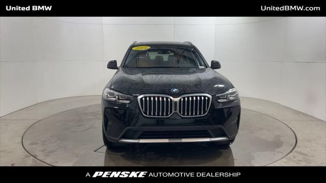 used 2022 BMW X3 car, priced at $30,495