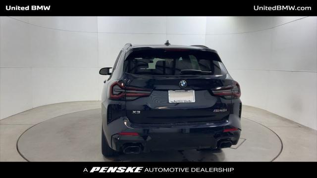 used 2024 BMW X3 car, priced at $58,995