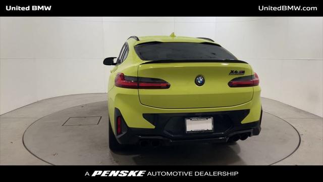 used 2022 BMW X4 M car, priced at $49,960