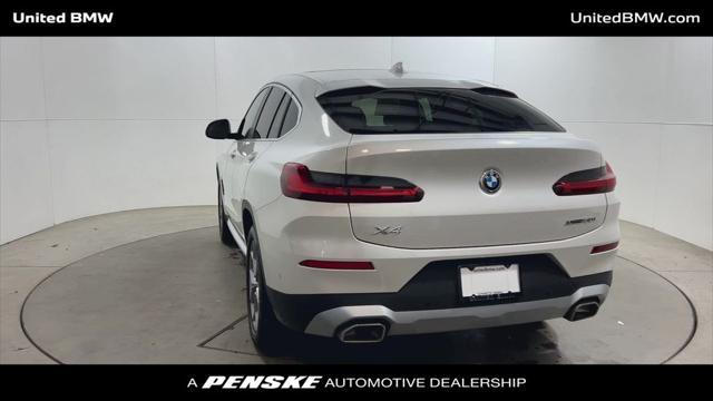 used 2024 BMW X4 car, priced at $48,495