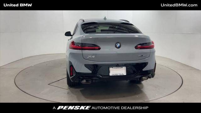 used 2025 BMW X4 car, priced at $63,996