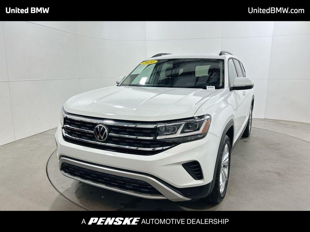 used 2021 Volkswagen Atlas car, priced at $19,460