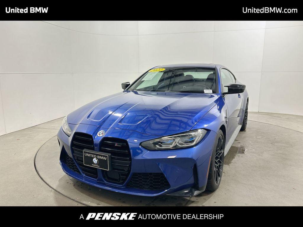 used 2022 BMW M4 car, priced at $73,495