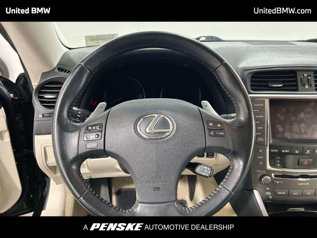 used 2010 Lexus IS 250C car, priced at $10,460