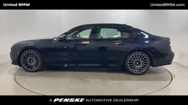 new 2025 BMW 750e car, priced at $117,585