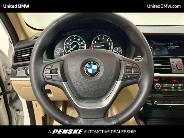 used 2016 BMW X3 car, priced at $14,995