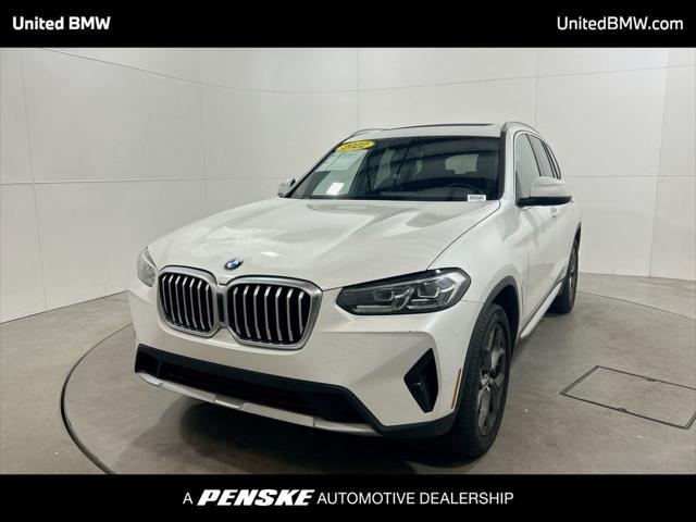 used 2022 BMW X3 car, priced at $35,495