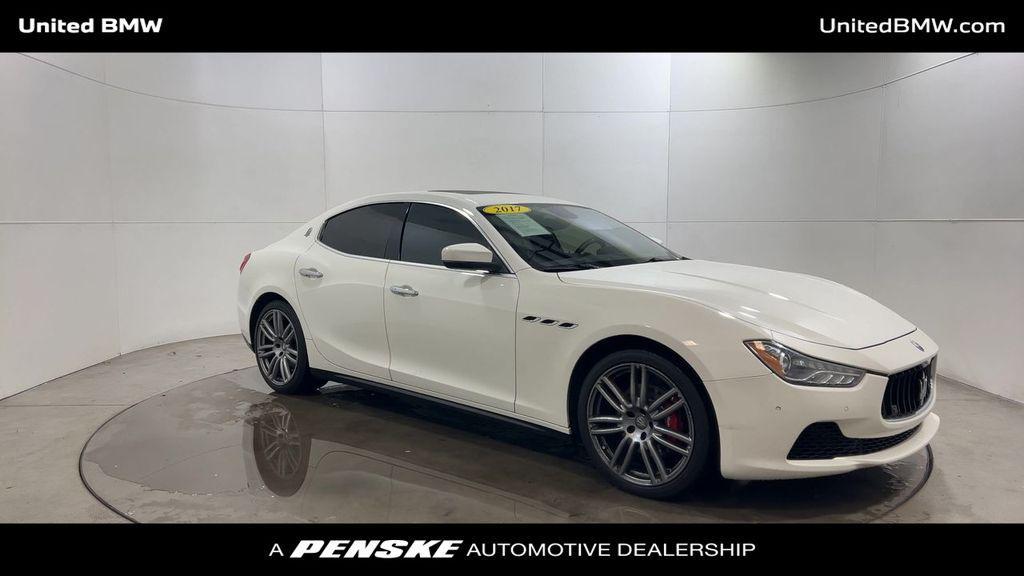 used 2017 Maserati Ghibli car, priced at $13,995