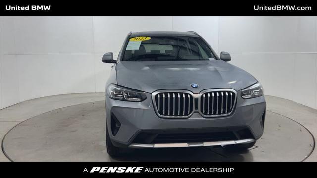 used 2023 BMW X3 car, priced at $35,960