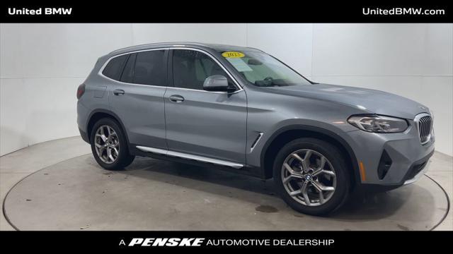 used 2023 BMW X3 car, priced at $35,960