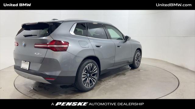 new 2025 BMW X3 car, priced at $54,780