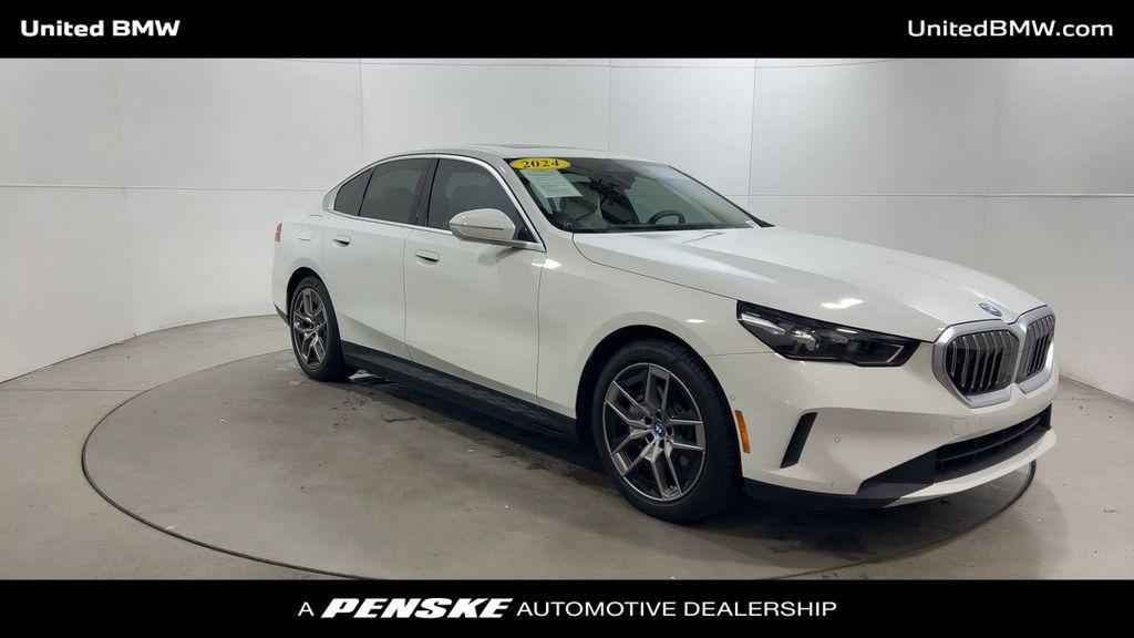 used 2024 BMW i5 car, priced at $46,960