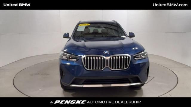 used 2022 BMW X3 car, priced at $30,995