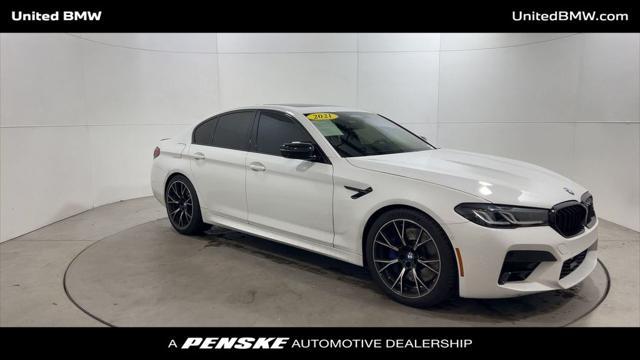 used 2021 BMW M5 car, priced at $75,460