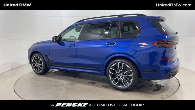 new 2025 BMW X7 car, priced at $118,450