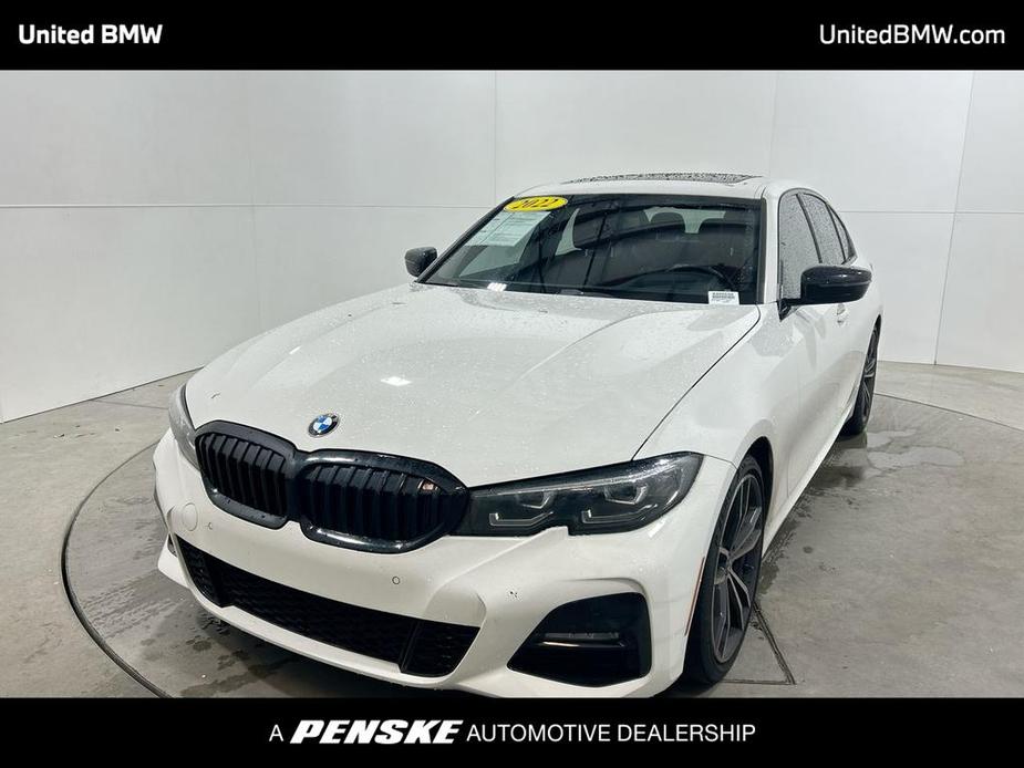 used 2022 BMW 330 car, priced at $32,495