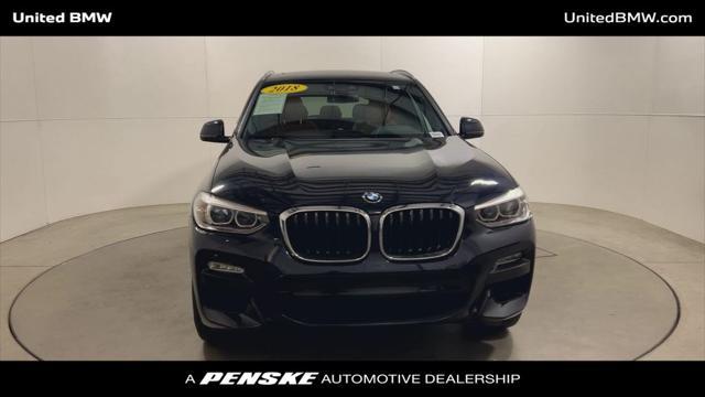 used 2018 BMW X3 car, priced at $18,995