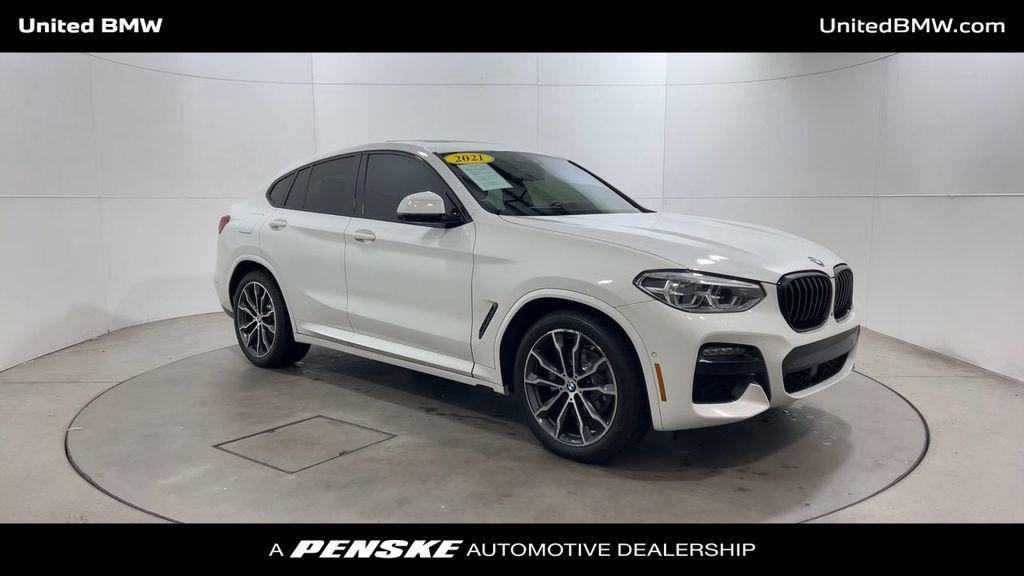 used 2021 BMW X4 car, priced at $23,960