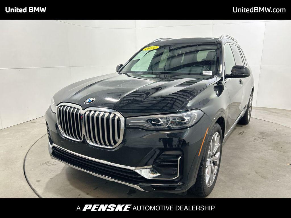 used 2021 BMW X7 car, priced at $44,995