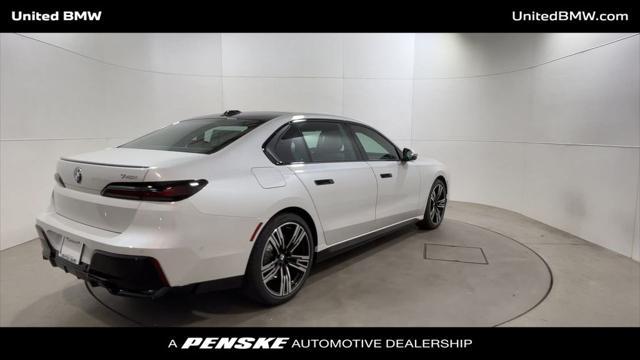 new 2025 BMW 740 car, priced at $104,650