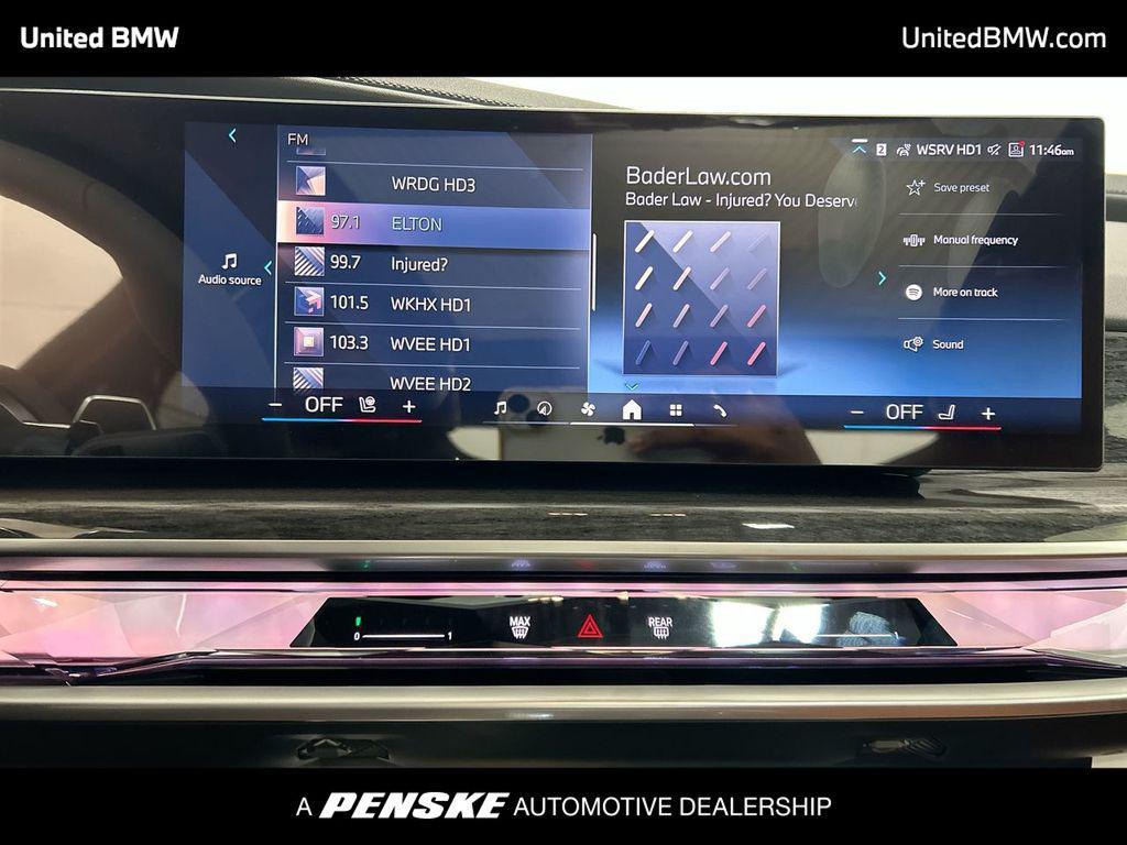 used 2025 BMW 740 car, priced at $98,996
