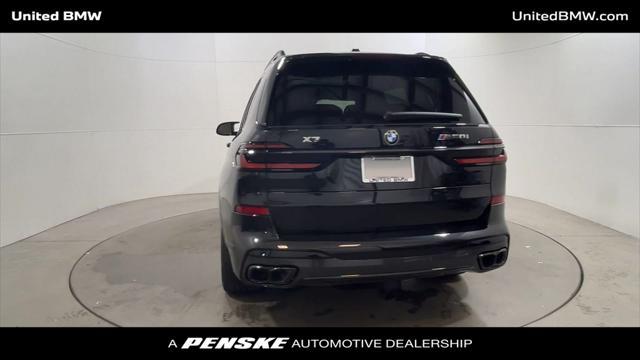 new 2025 BMW X7 car, priced at $117,300