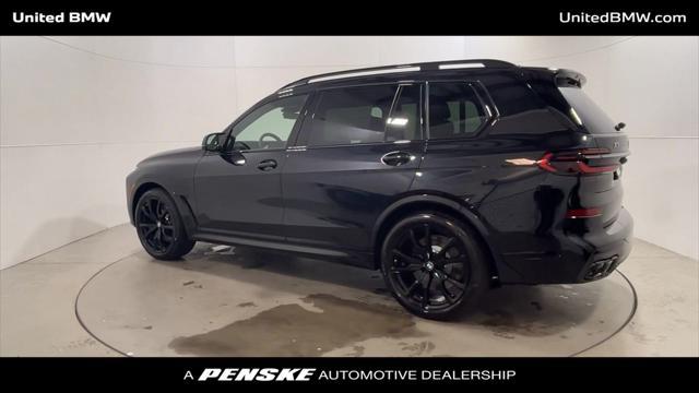 new 2025 BMW X7 car, priced at $117,300