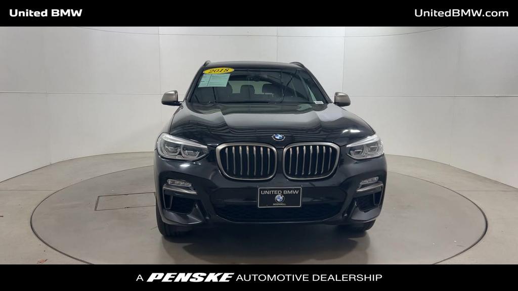 used 2018 BMW X3 car, priced at $28,495