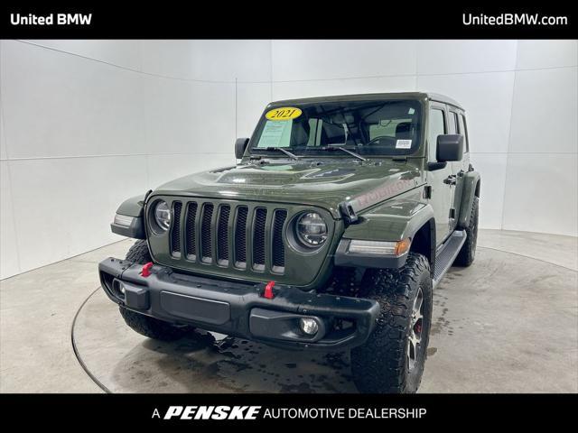 used 2021 Jeep Wrangler Unlimited car, priced at $37,495