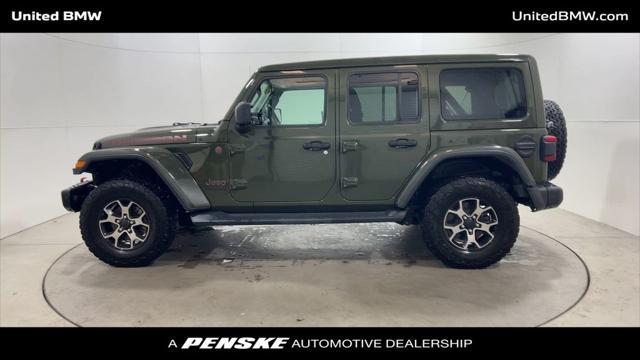 used 2021 Jeep Wrangler Unlimited car, priced at $37,495