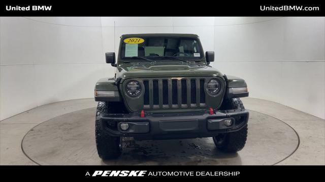 used 2021 Jeep Wrangler Unlimited car, priced at $37,495