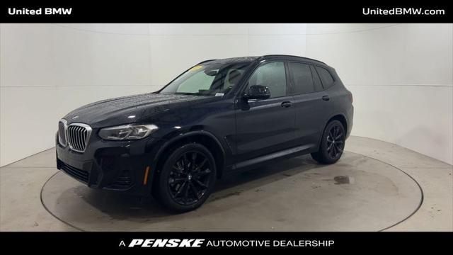 used 2022 BMW X3 car, priced at $32,460