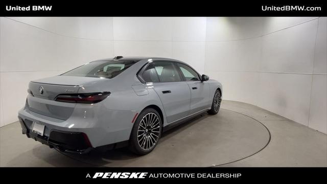 new 2025 BMW 740 car, priced at $102,635